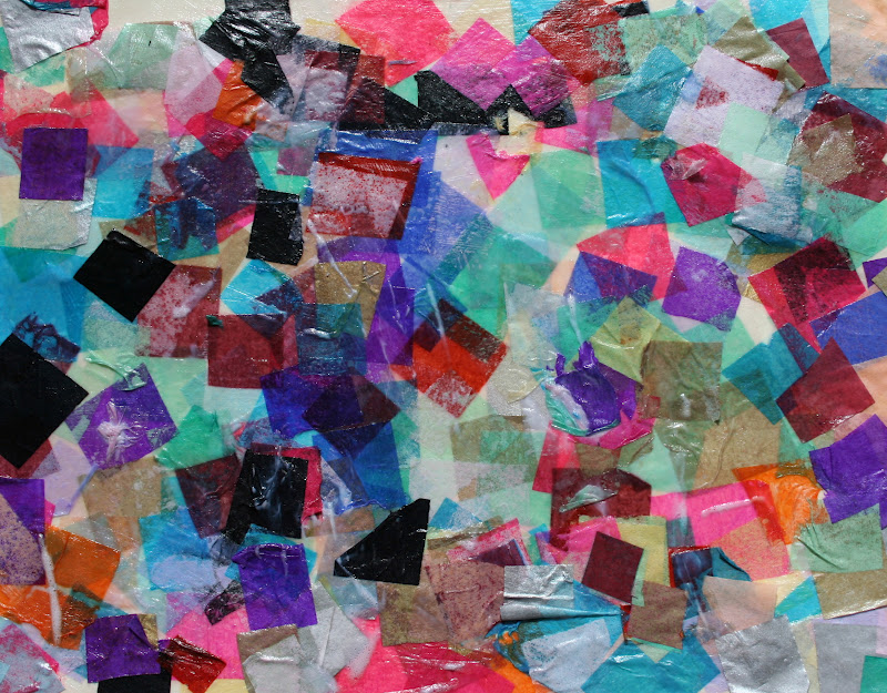 Young at Art Tissue Paper Collage