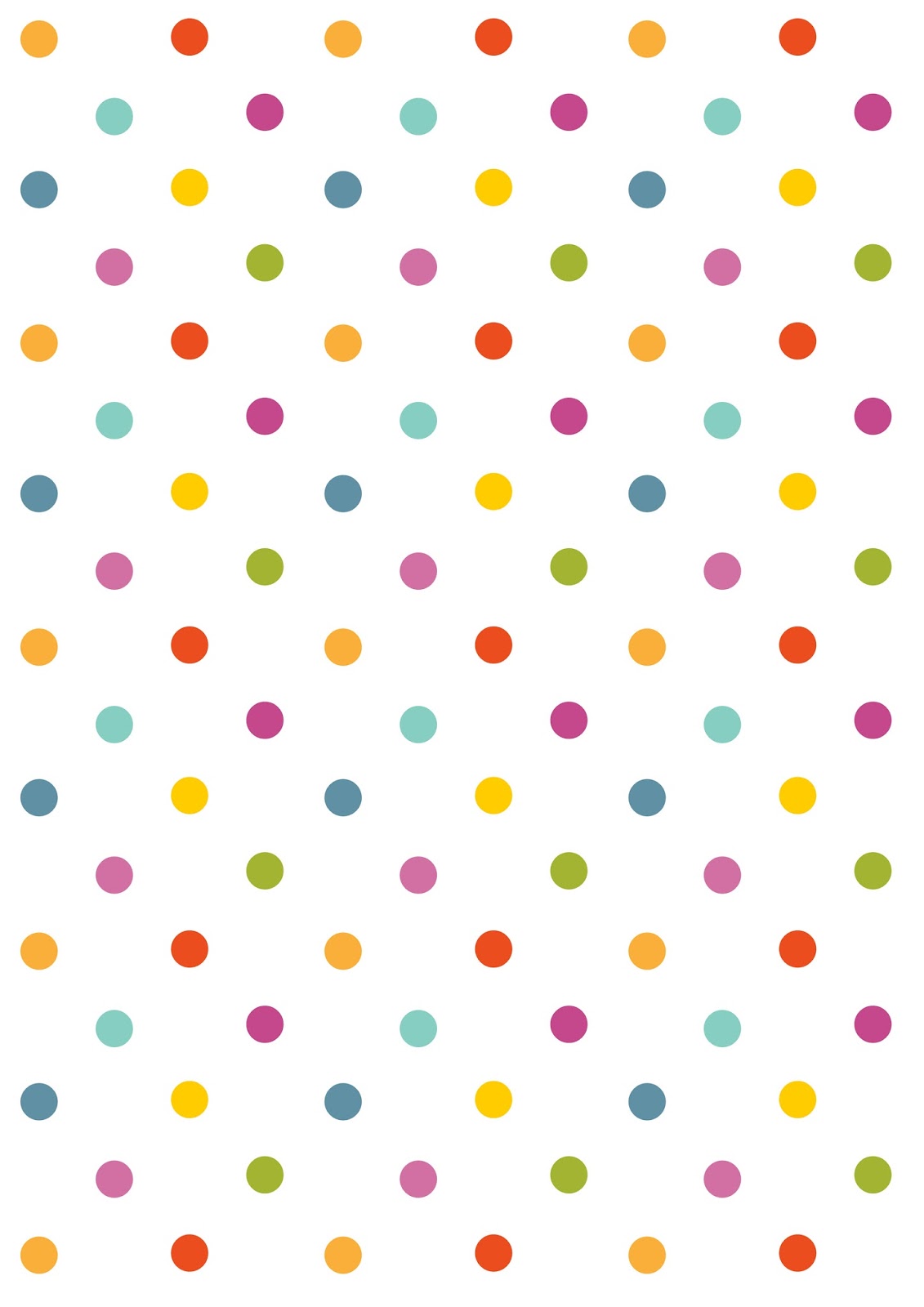 Free digital polka dot scrapbooking paper - ausdruckbares ...