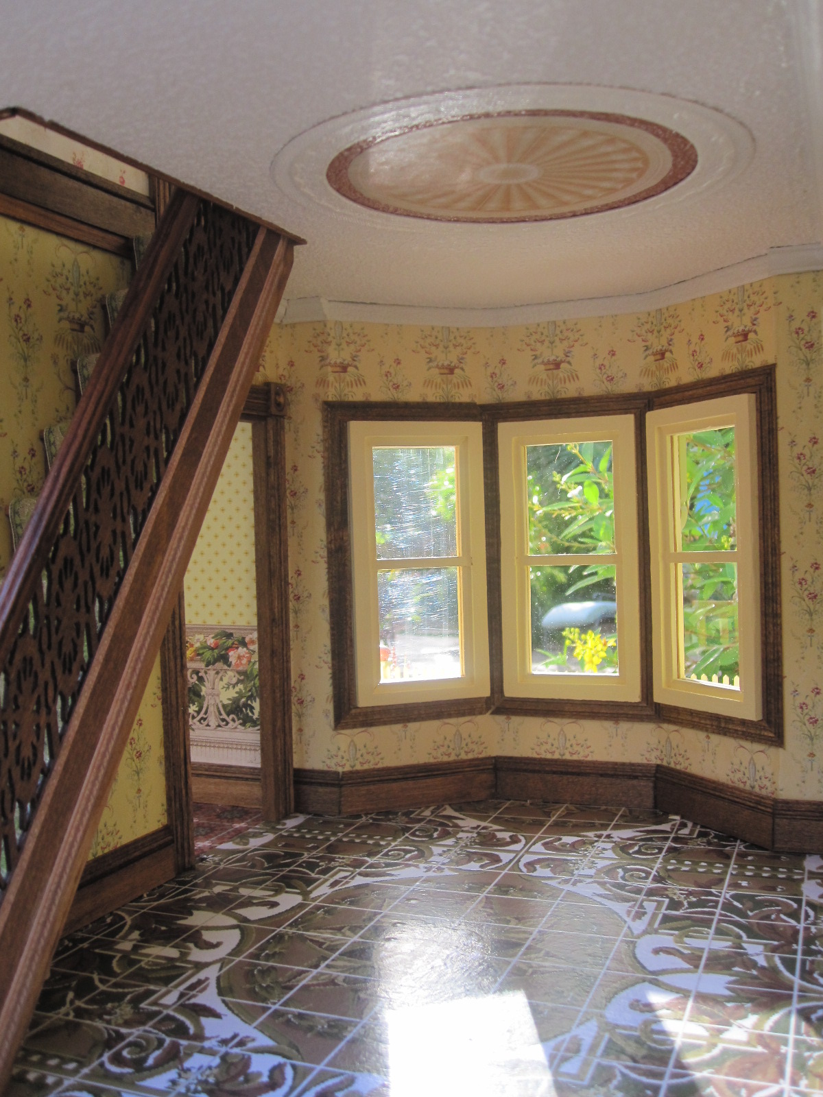 Dollhouses by Robin Carey New Gothic Victorian Dollhouse