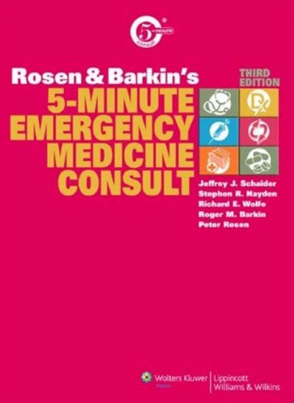 Rosen&Barkin Sổ tay Lâm sàng Cấp cứu 3e Rosen&Barkin Sổ tay Lâm sàng Cấp cứu 3e