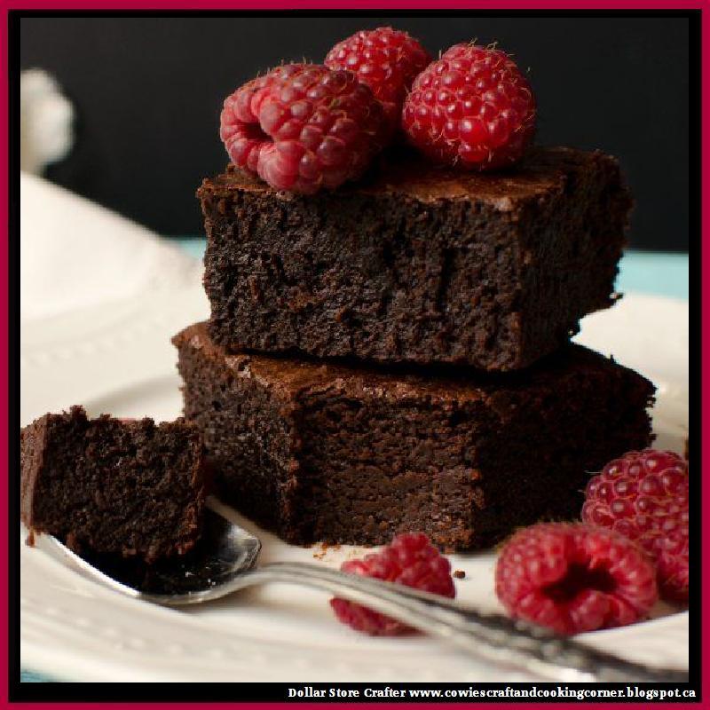 Dollar Store Crafter Double Chocolate Stout Brownies