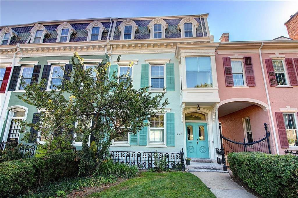 Sweet House Dreams 1820 Second Empire Row House in Geneva, New York