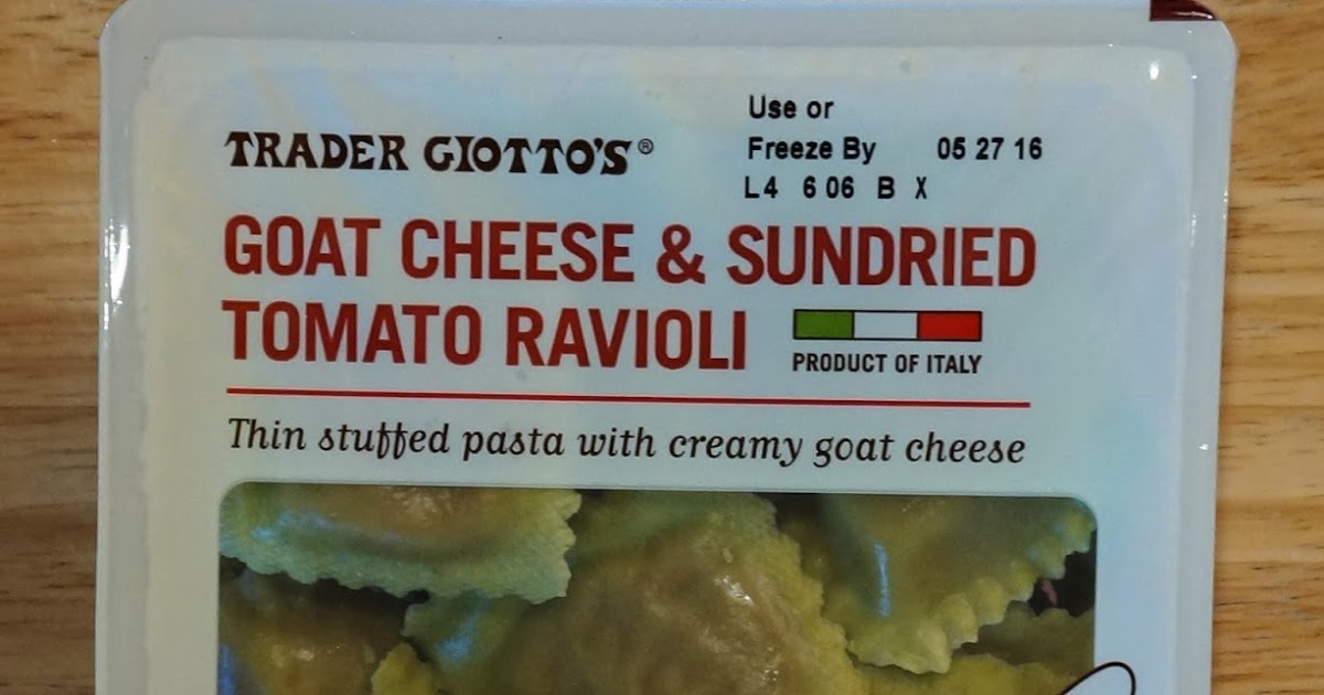 Exploring Trader Joe's Trader Joe's Goat Cheese & Sundried Tomato Ravioli