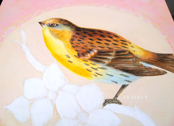 paso a paso pintar ave acrilicos pintura decorativa