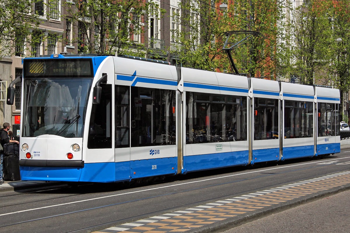 Planes and Trains - Trains: GVB / Combino 2078