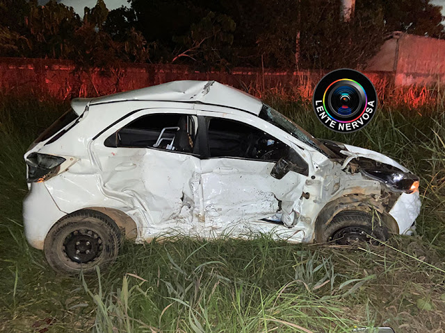 Motorista invade pista contrária e causa grave acidente na Estrada dos Japoneses - FOTOS