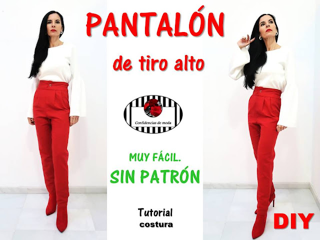 Cómo hacer el PANTALÓN más fácil. SIN PATRÓN (sin moldes). DIY