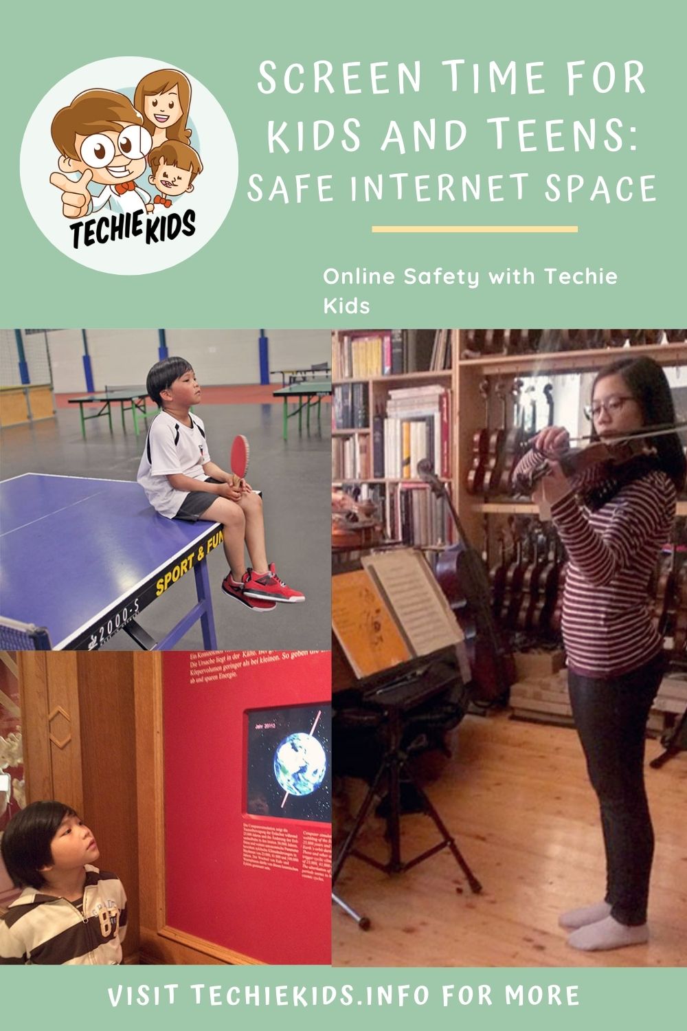 Screen Time For Kids And Teens: Finding Safe Games and Internet Space