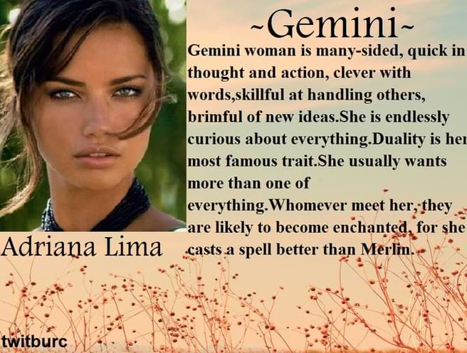 The Gemini female is pretty, witty, and one of the most creative signs of the zodiac