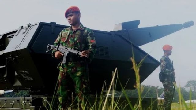 Rudal Canggih Paskhas TNI AU Tembak Pesawat Pembom Musuh di Makassar Rudal Canggih Paskhas TNI AU Tembak Pesawat Pembom Musuh di Makassar