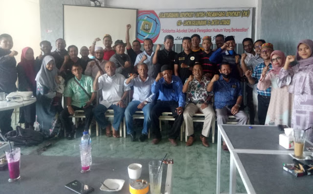 Advokat Tiga Wilayah dan Lintas Organisasi, Berhimpun Dalam Forum Advokat Bersatu Juli 19, 2020