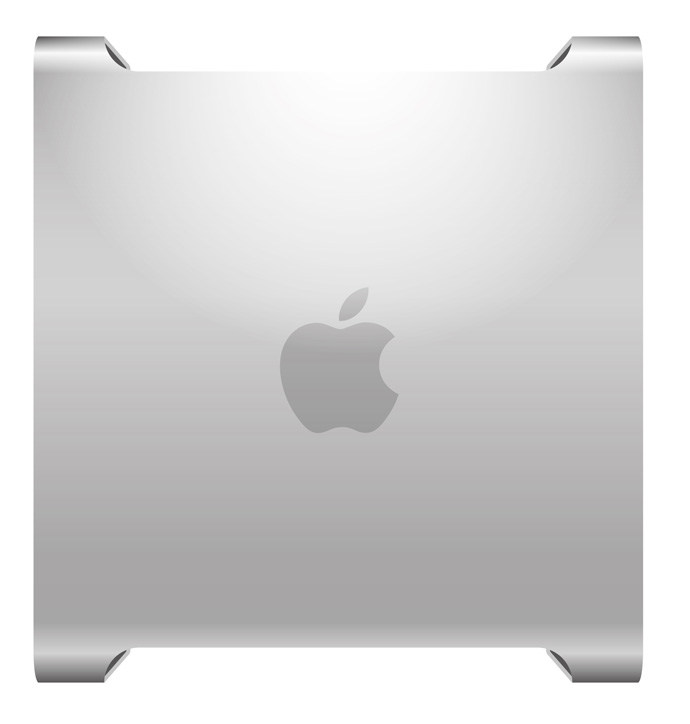 Free Vector がらくた素材庫 Mac Pro マック プロのイラスト Image Of Apple Computer In Vector Format