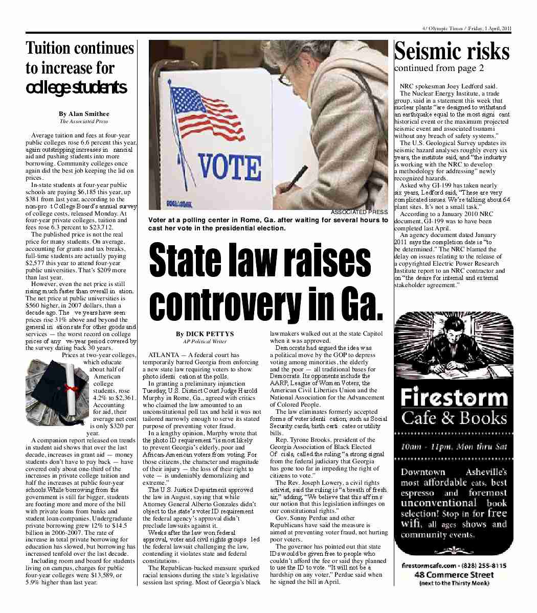 Sarah Ann Thompson: Newspaper Tabloid Layout
