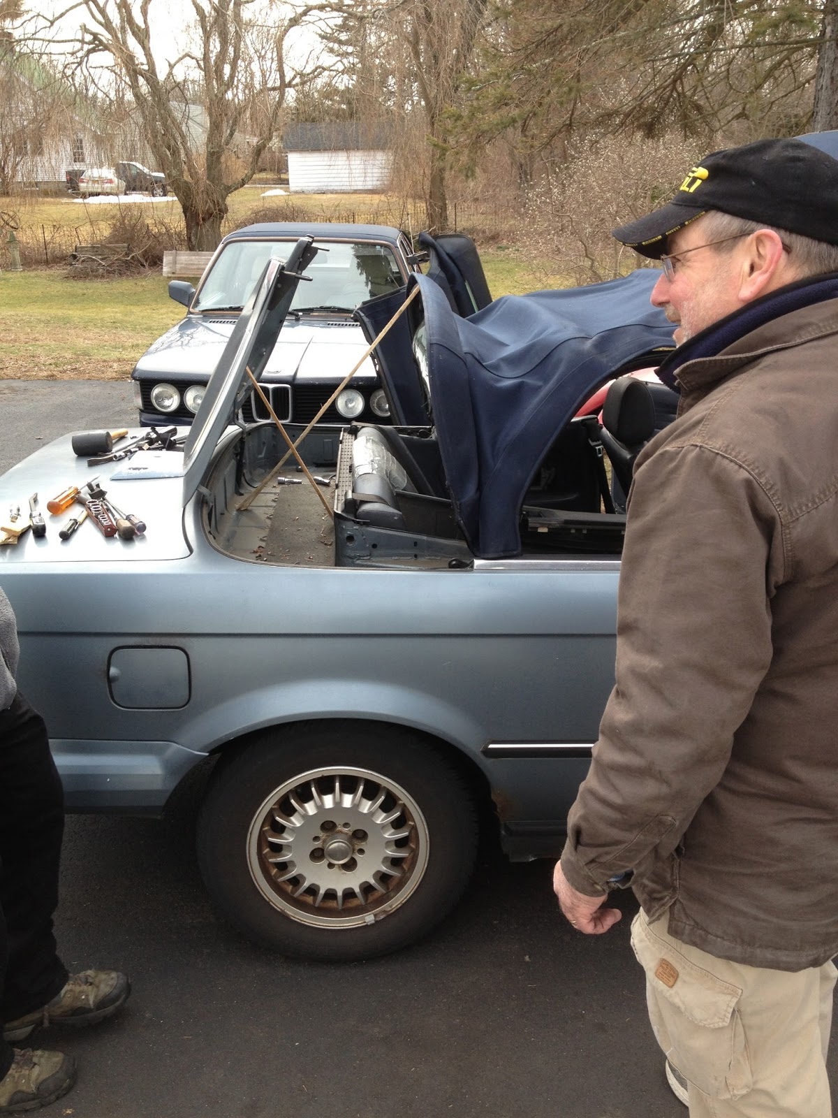 Baurspotting My E30 Convertible Roof Replacement Project