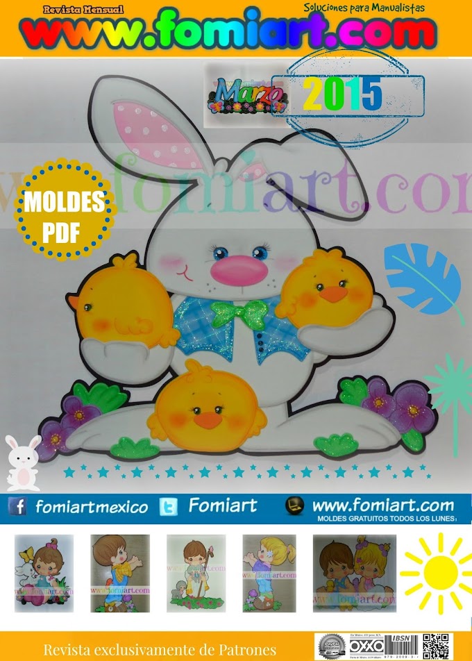 Revista de Moldes Fomiart #3 con nueva portada ¡Conócela!