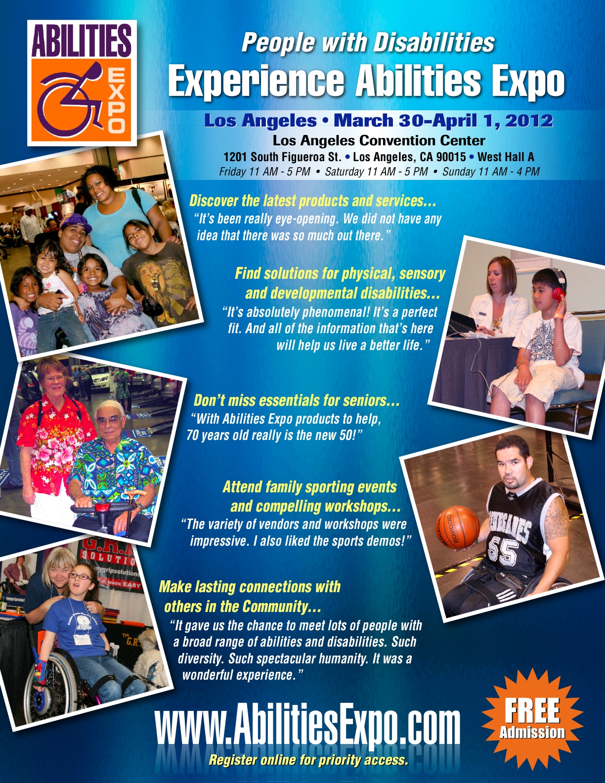 SCAACN Abilities Expo FREE Los Angeles