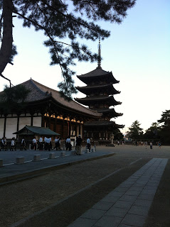 il tempio con la sua pagoda
