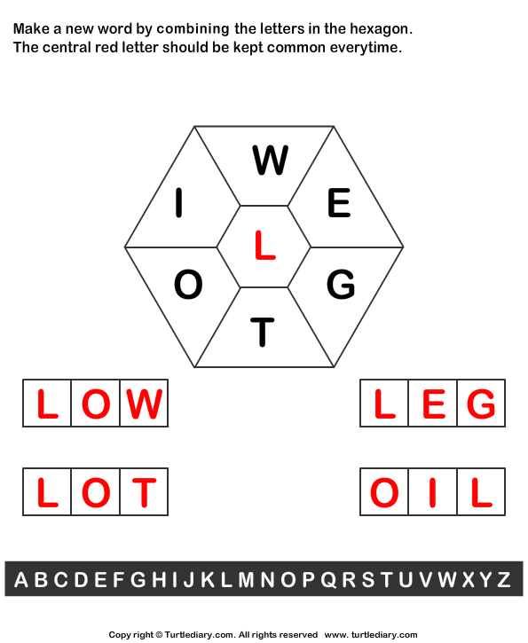 Make A Word Using Letters Thankyou Letter