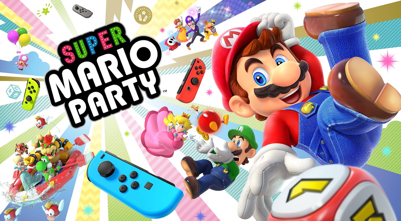 Super Mario Party (Switch) está causando escassez de JoyCon em lojas