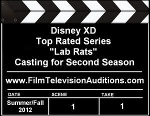 Disney XD Lab Rats Season 2 Auditions Casting
