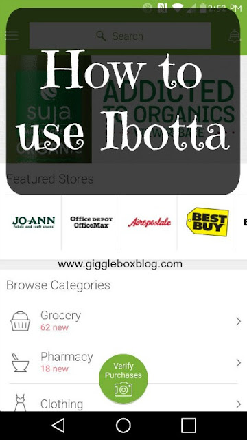 A step-by-step how-to on how to use the Ibotta app on your smart phone,