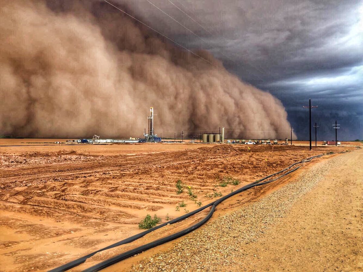 Matts Weather Rapport: Rare Haboob Blasts Lubbock, Texas