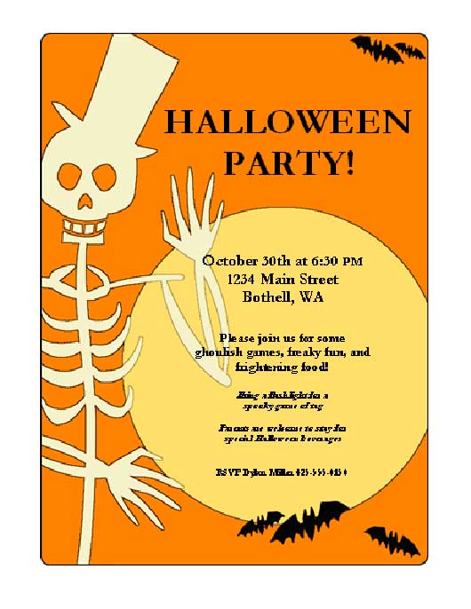 free printable halloween flyer background templates for kids and free printable editable halloween flyers for children