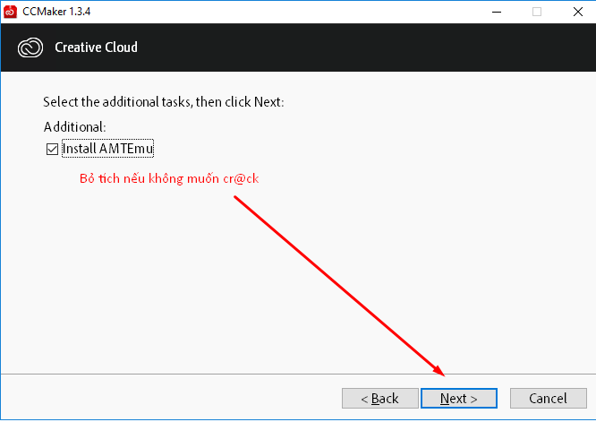 Hướng dẫn sử dụng CCMaker tạo bộ cài các sản phẩm của Adobe