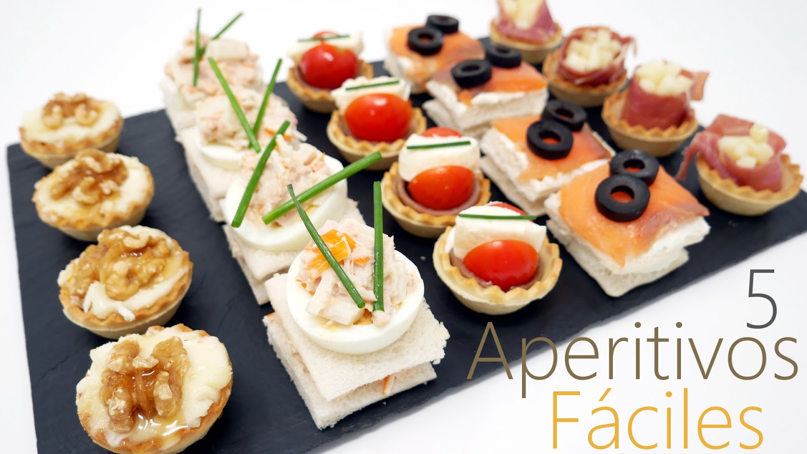 5 aperitivos fáciles