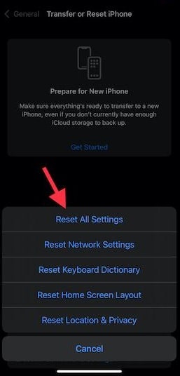 try to Reset iPhone for fixing no sound