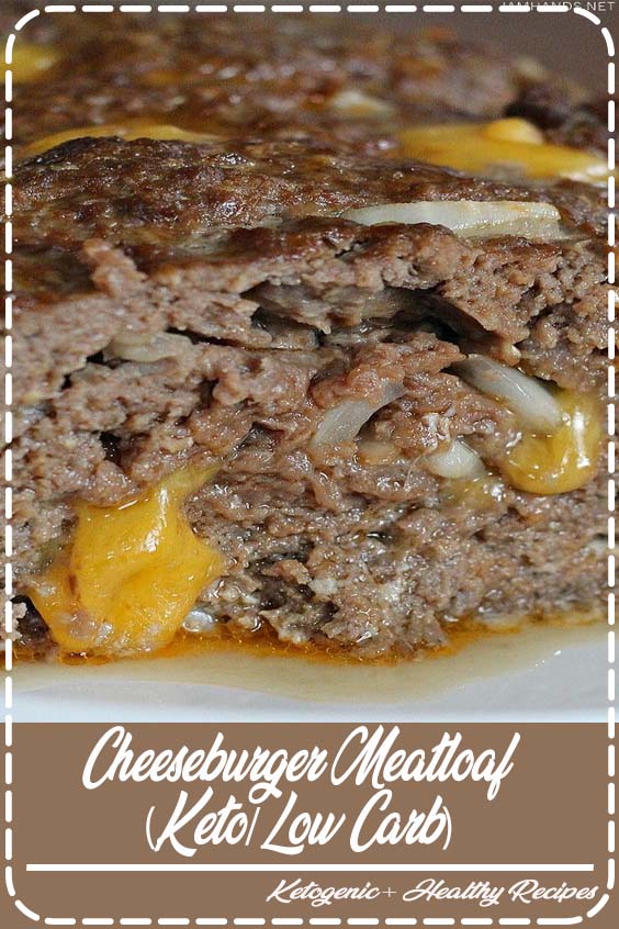 Cheeseburger Meatloaf (Keto Low Carb) Delicious Dessert Easy
