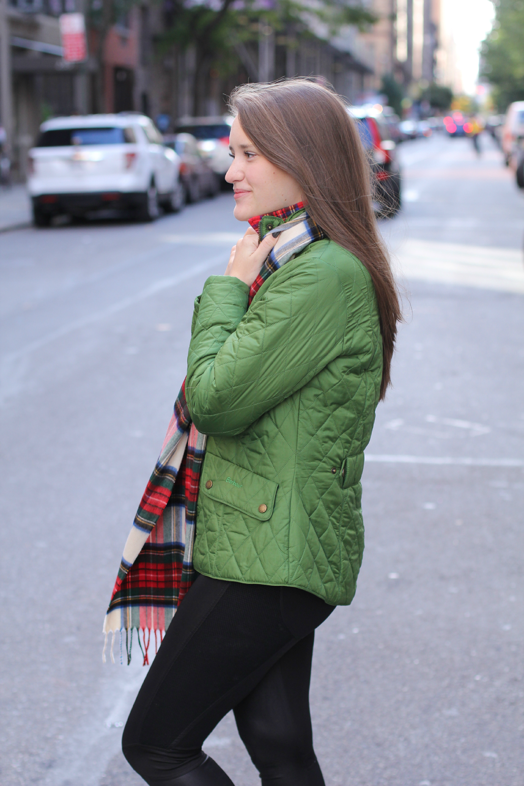 Barbour Cavalry Quilted Green Jacket | New York City Fashion and ...