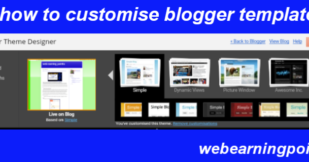 web earning points: Blogger Template Ko Customise Kaise Karte Hain Full web earning points: Blogger Template Ko Customise Kaise Karte Hain Full