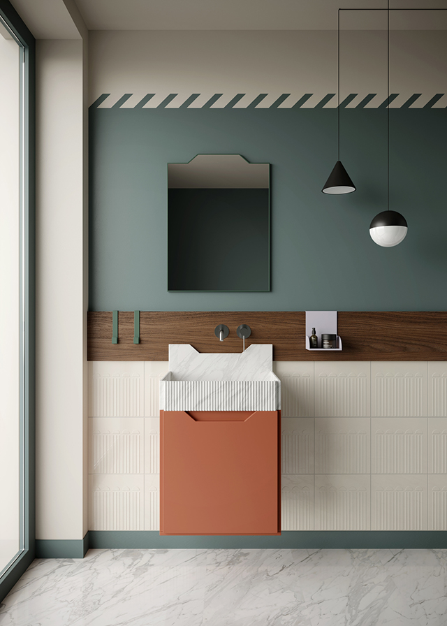 Frieze Bathroom Collection by Marcante-Testa for Ex.t