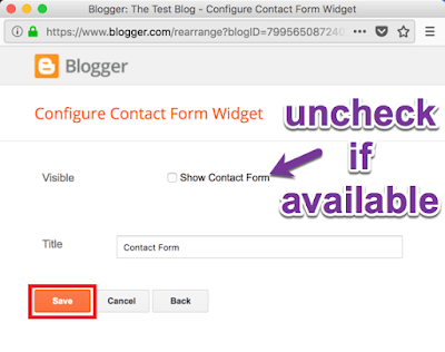 How To Add Contact Us Form Contact Us Page In Blogger