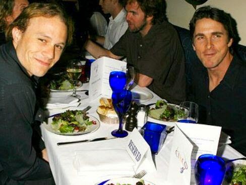 64 Historical Pictures you most likely haven’t seen before. # 8 is a bit disturbing! - Heath Ledger and Christian Bale