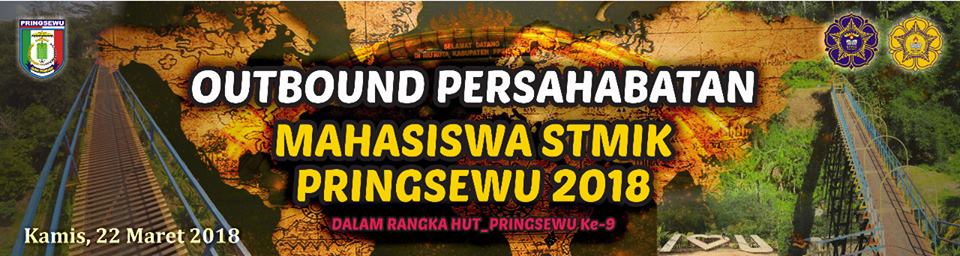 Design Banner Outbound Persahabatan Mahasiswa Stmik Pringsewu