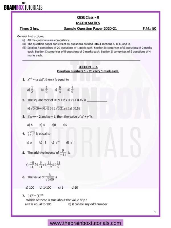 cbse-class-8-mathematics-sample-paper