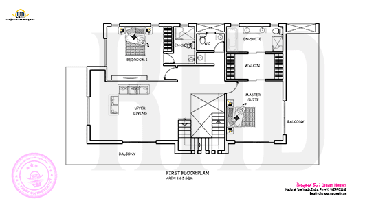 First floor plan