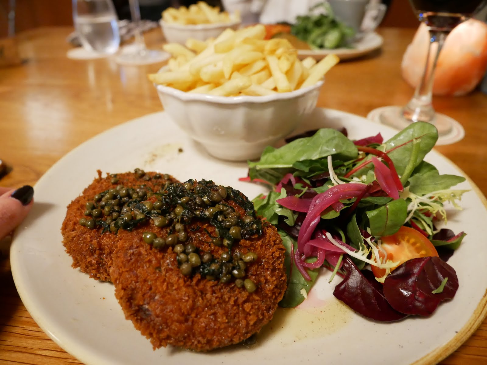 St Mary's Inn fishcakes St Mary's Inn fishcakes