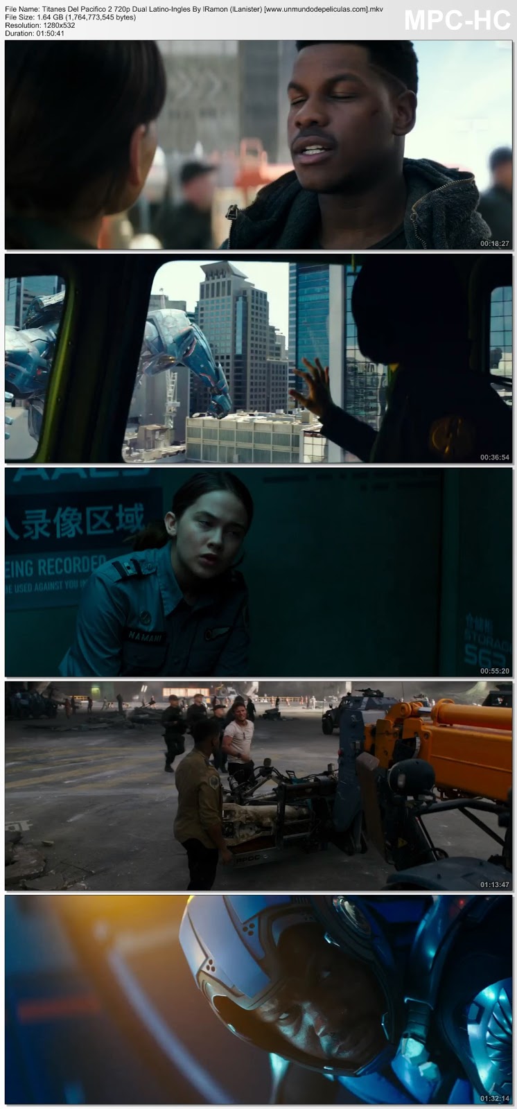 Capturas de la película.