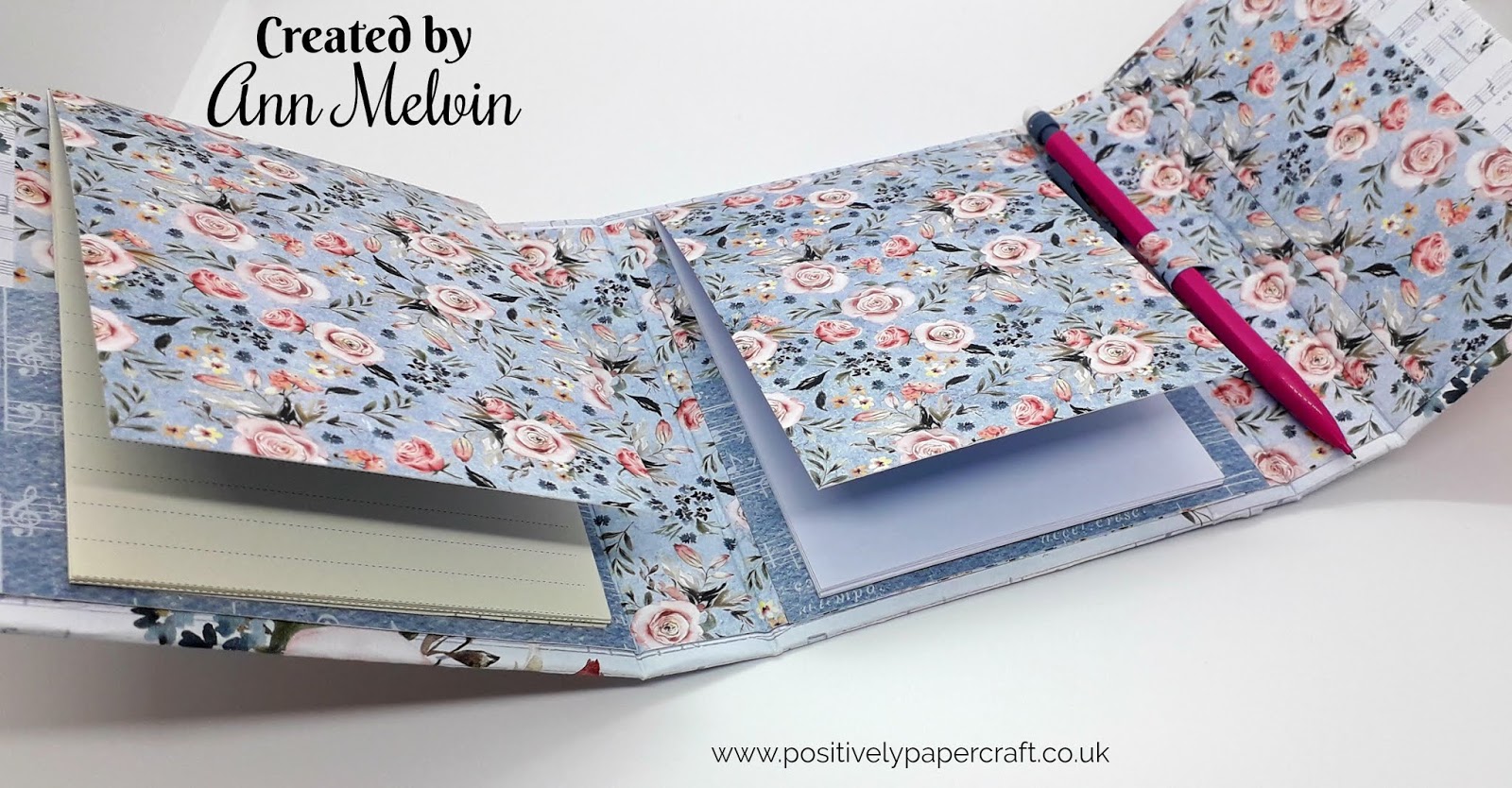 Positively papercraft Notebook Folder