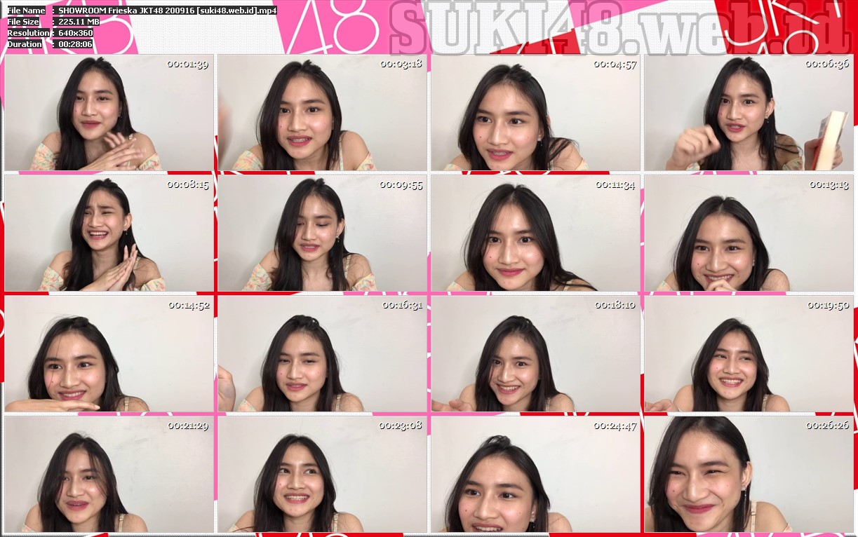 SHOWROOM Frieska JKT48 200916 – SUKI48