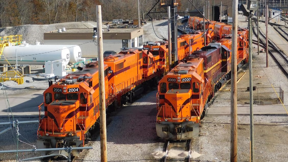 Towns and Nature Michigan City, IN Chicago, South Shore & South Bend Yard