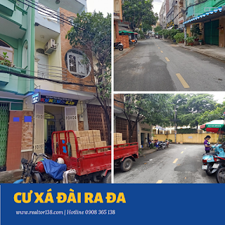 cho thuê nhà nguyên căn đường số 7 cư xá đài ra đa phường 13 quận 6