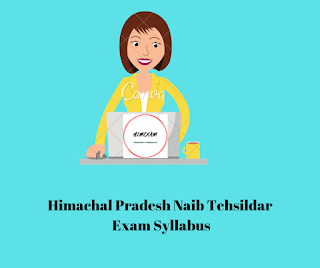 HP Naib Tehsildar Exam Syllabus