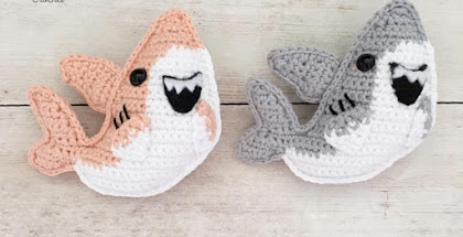 Free Shark Amigurumi crochet pattern