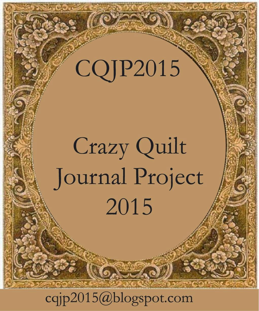 Crazy Quilt Journal Project 2015