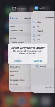 My iPhone "Cannot Verify Server Identity"! Here's The Fix!