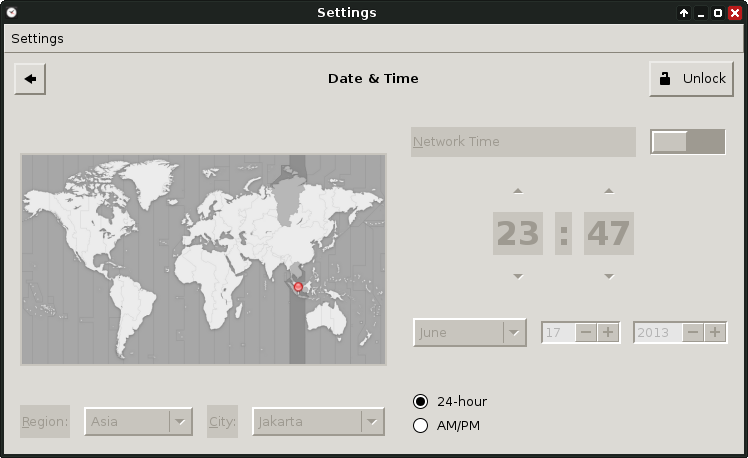 How to Setup Time & Date (GUI) on Archlinux